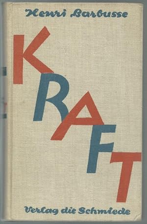 Imagen del vendedor de Kraft. a la venta por Versandantiquariat Dr. Peter Rudolf