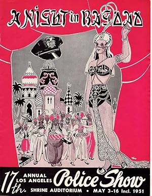 SEVENTEENTH ANNUAL LOS ANGELES POLICE SHOW, MAY 3-16, 1951 (A NIGHT IN BAGDAD)