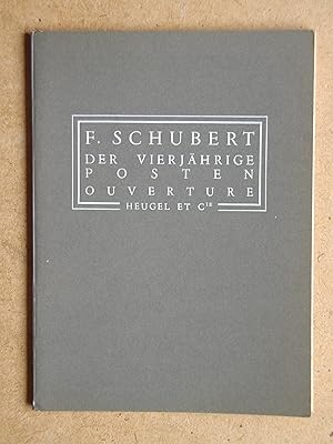 Seller image for Der Vierjahrige Posten Ouverture. for sale by N. G. Lawrie Books