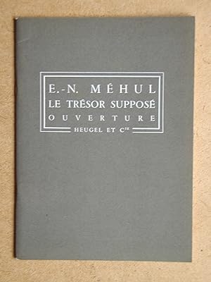 Image du vendeur pour Le Tresor Suppose Ouverture. mis en vente par N. G. Lawrie Books