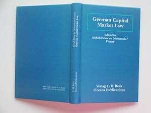 Seller image for German capital market law for sale by Aucott & Thomas