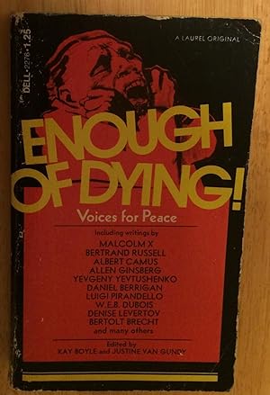 Enough of Dying. Voices for Peace