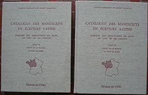 Catalogue des manuscrits en écriture latine portant des indications de date, de lieu ou de copist...