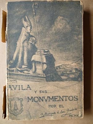 Seller image for Gua Descriptiva de Avila y sus Monumentos. Prlogo del Marqus de San Juan de Piedras Altas. for sale by Carmichael Alonso Libros