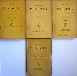 Delle istorie di Erodoto d'Alicarnasso (completo: 3 volumi più il volume di indice generale)