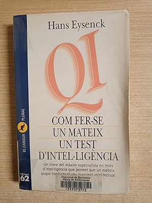 Seller image for COM FER-SE UN MATEIX UN TEST D INTEL-LIGENCIA for sale by Gibbon Libreria
