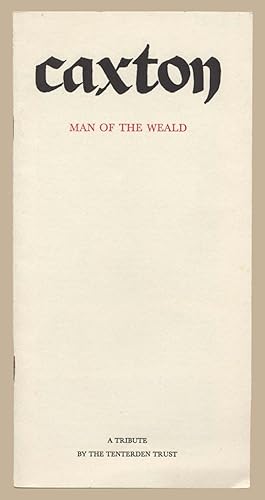 Imagen del vendedor de Caxton Man Of The Weald a la venta por Martin Harrison