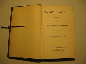 Seller image for Preuische Jahrbcher. 37. Band. for sale by HamlehBuch