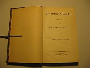 Seller image for Preuische Jahrbcher. 39. Band. for sale by HamlehBuch