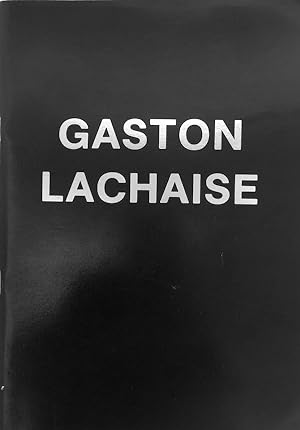 Immagine del venditore per Gaston Lachaise: Sculpture And Drawings venduto da Randall's Books