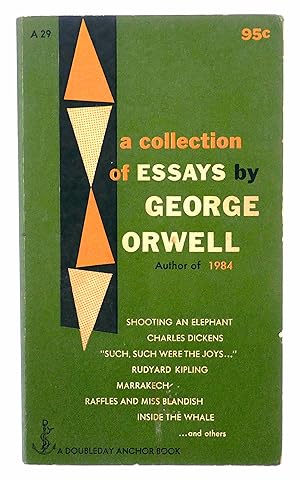 Immagine del venditore per A Collection of Essays by George Orwell venduto da Black Falcon Books