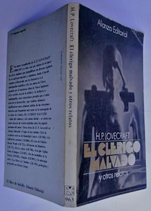 Seller image for El Clrigo Malvado y Otros Relatos for sale by La Social. Galera y Libros