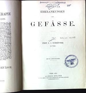 Bild des Verkufers fr Erkrankungen der Gefsse. Specielle Pathologie und Therapie, XV.Band, III.Theil zum Verkauf von books4less (Versandantiquariat Petra Gros GmbH & Co. KG)