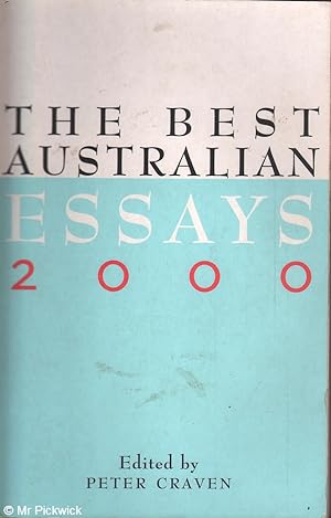 Seller image for The Best Australian Essays 2000 for sale by Mr Pickwick's Fine Old Books
