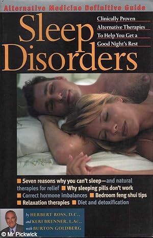 Seller image for Sleep Disorders: Clinically Proven Alternative Therapies To Help You Get a Good Night's Rest for sale by Mr Pickwick's Fine Old Books