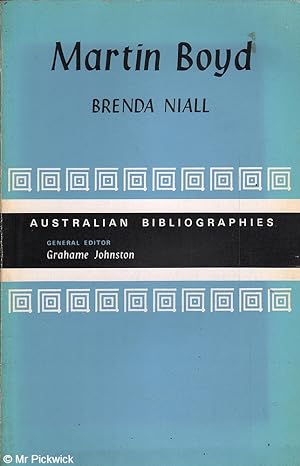 Seller image for Martin Boyd Australian biographies Series for sale by Mr Pickwick's Fine Old Books