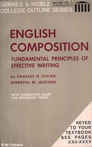 Seller image for English Composition: Fundamental Principles of Effective Writing for sale by Mr Pickwick's Fine Old Books
