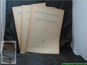 Bild des Verkufers fr Raumforschung und Raumordnung 18. Jahrgang 1960 -4 Hefte (komplett) zum Verkauf von Antiquariat-Fischer - Preise inkl. MWST