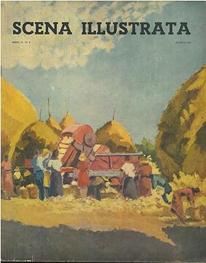 Scena illustrata. Rivista mensile. Anno 70, N°8 Agosto 1955