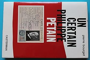 Seller image for Un certain Philippe Ptain for sale by Bonnaud Claude