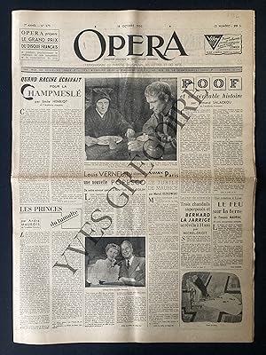 Image du vendeur pour OPERA-N275-18 OCTOBRE 1950 mis en vente par Yves Grgoire