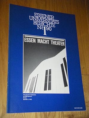 Essener Universitätsberichte. Nr. 1/90 (1990)