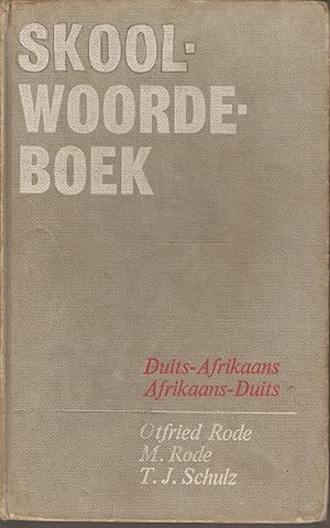 Seller image for Skoolwoordeboek Duits-Afrikaans Afrikaans-Duits for sale by Snookerybooks