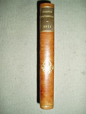 Bulletin monumental : Quatre-vingt-troisième volume [1924]