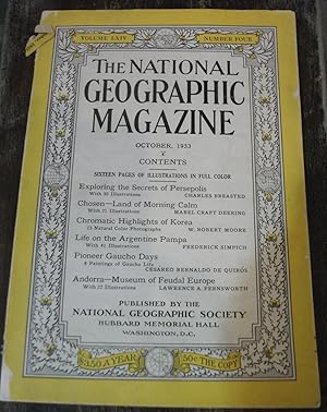 National Geographic Volume LXIV Number Four October 1933