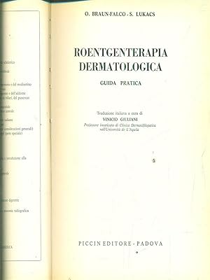 Seller image for roentgenterapia dermatologica for sale by Librodifaccia