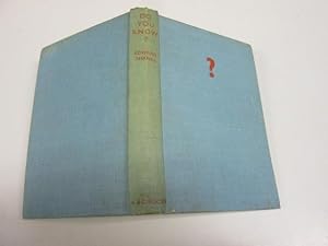 Seller image for Do You Know? for sale by Goldstone Rare Books