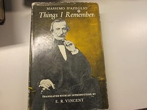 Seller image for Things I remember (I miei ricordi) for sale by Goldstone Rare Books
