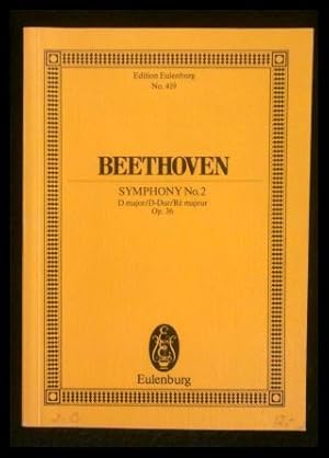 Image du vendeur pour Beethoven - Symphony No. 2 (dt./engl./frnz.) (Edition Eulenburg No. 419) mis en vente par ANTIQUARIAT Franke BRUDDENBOOKS