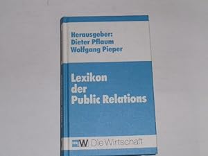 Bild des Verkufers fr Lexikon der Public Relations. zum Verkauf von Der-Philo-soph