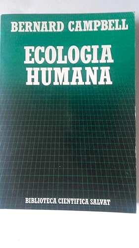 Imagen del vendedor de Ecologa humana a la venta por Librera Ofisierra