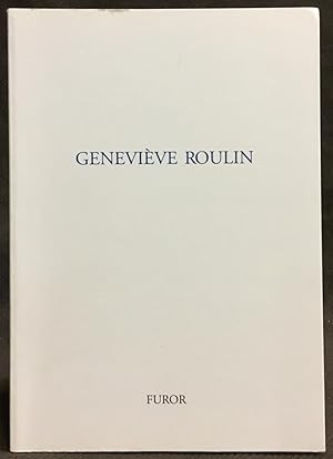 Image du vendeur pour Genevieve Roulin mis en vente par Exquisite Corpse Booksellers