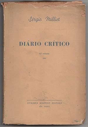 Bild des Verkufers fr Dirio Crtico, 4o Volume (quarto) zum Verkauf von Biblioteca de Babel