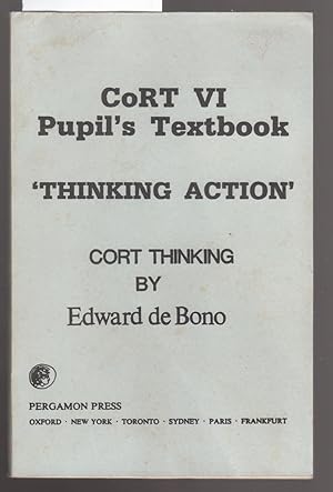 Image du vendeur pour CoRt Thinking : Cort V1 Pupil's Textbook Book - Thinking Action mis en vente par Laura Books