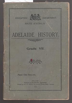 Seller image for Adelaide History Grade VII [7] for sale by Laura Books
