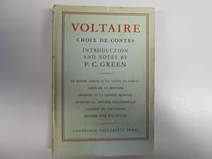 Image du vendeur pour Voltaire: Choix De Contes mis en vente par Goldstone Rare Books