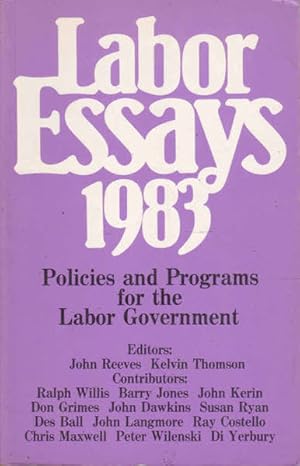 Seller image for Labor Essays 1983 for sale by Goulds Book Arcade, Sydney