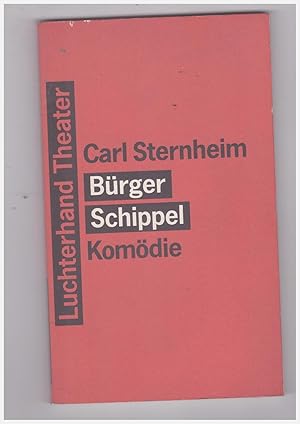 Image du vendeur pour Burger Schippel Komodie mis en vente par Libreria IV Fontane S.a.S