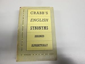 Seller image for CRABB'S ENGLISH SYNONYMS for sale by Goldstone Rare Books