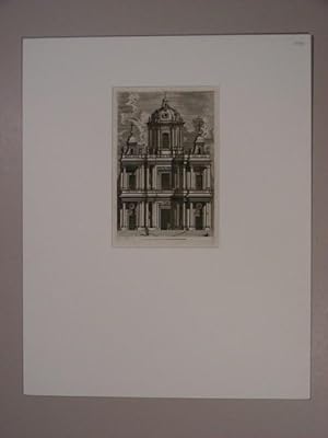 Bild des Verkufers fr Kirchenportal-/ fassade Nach L`s. `Portails d`Eglise  Italienne .`. zum Verkauf von Kunstantiquariat Rolf Brehmer