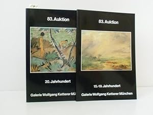 Auktion 83: 20. Jahrhundert + 15.-19. Jahrhundert Versteigerung vom 28.Mai - 30. Mai 1984.