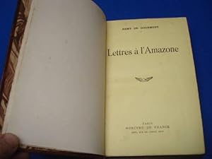 Seller image for Lettres a l'Amazone for sale by Emmanuelle Morin