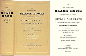 Imagen del vendedor de The Extraordinary Black Book: An Exposition of Abuses Church State. a la venta por The Lawbook Exchange, Ltd., ABAA  ILAB