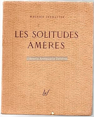 Image du vendeur pour Les Solitudes Amres. mis en vente par Llibreria Antiquria Delstres