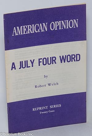A July Four word