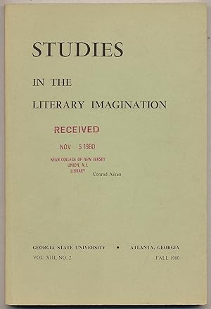Seller image for Studies in the Literary Imagination: Conrad Aiken: Volume XIII, Number 2, Fall 1980 for sale by Between the Covers-Rare Books, Inc. ABAA
